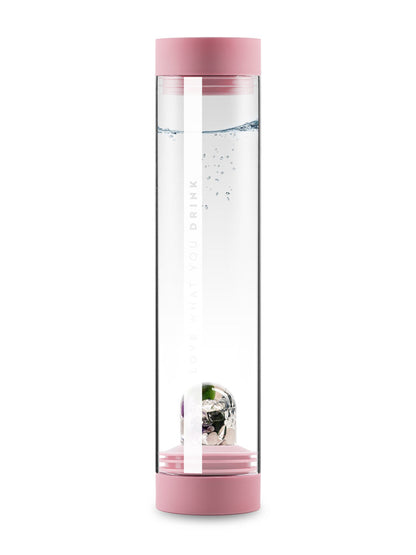 VitaJuwel Sana Crystal Water Carafe, BEAUTY, Blossom Rose