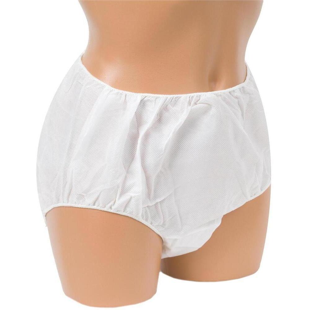 Canyon Rose Ladies Disposable Brief, White, 25 ct