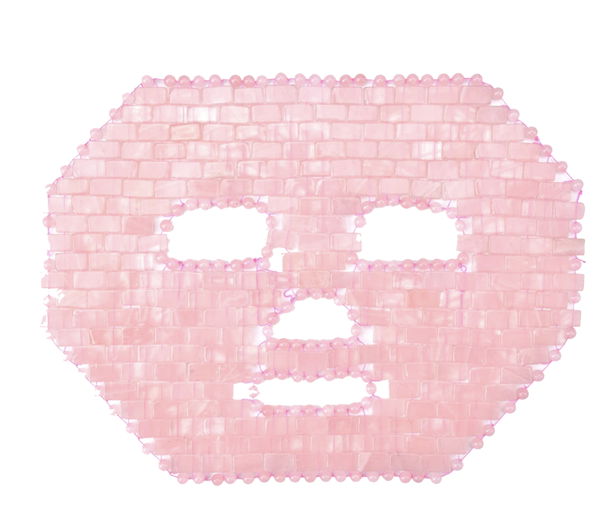 Crystalize Texture Mask Crystal Fuzion Face Mask, Rose Quartz – Universal Companies