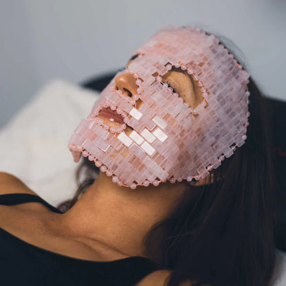 Crystal Fuzion Face Mask, Rose Quartz