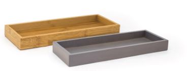 Image of FOH Bamboo Tray, 11.75" x 4.25", 6 ct