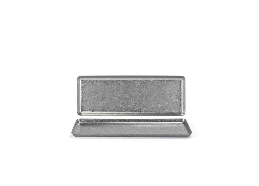 FOH Mod Stainless Steel Plate, Antique