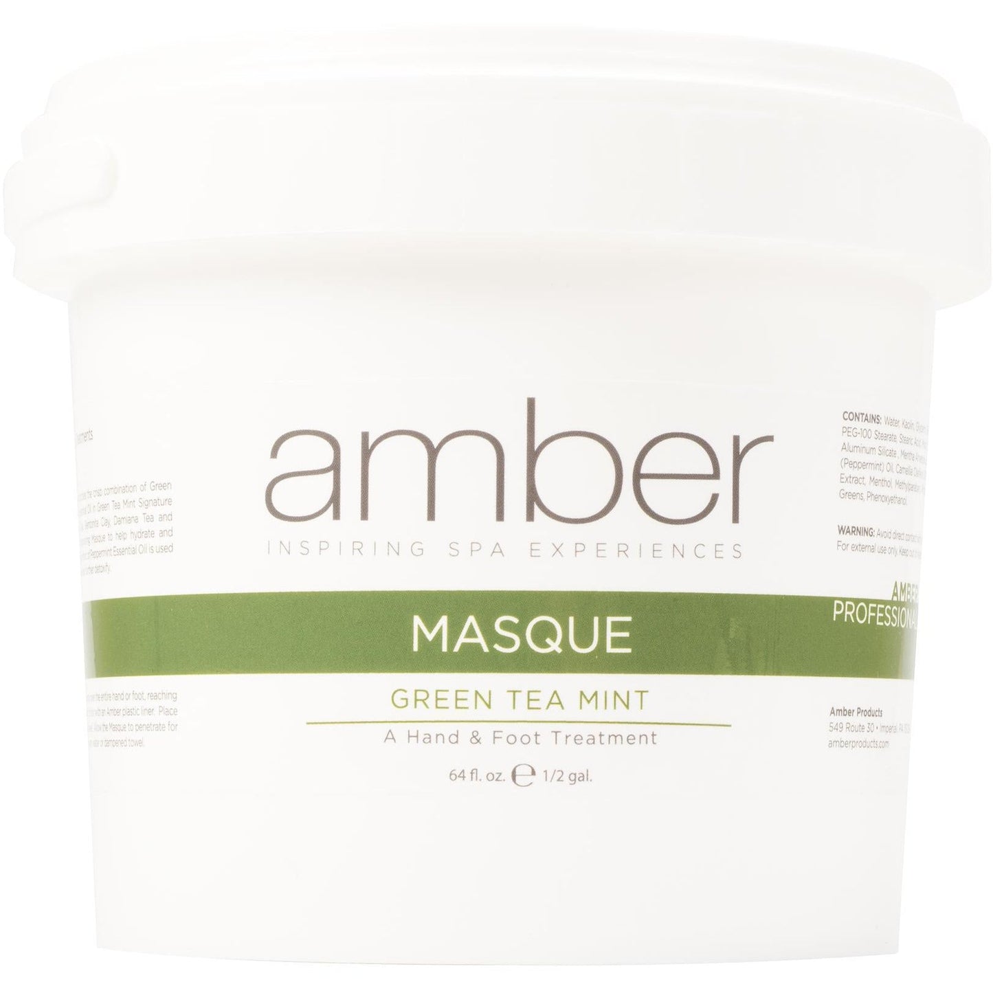 Exfoliants, Peels & Scrubs Green Tea Mint Amber Foot Masque