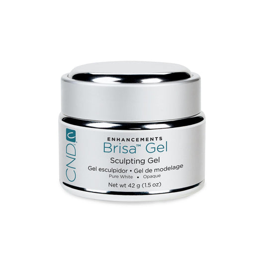 CND Enhancements, Brisa Sculpting Gel, Pure White, Opaque, 1.5 fl oz