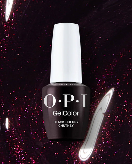 OPI GelColor, Black Cherry Chutney, 0.5 fl oz
