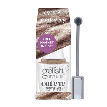 Gelish Cat Eye, Pure Velvet Magnet Gel, Feel The Allure, 0.5 fl oz