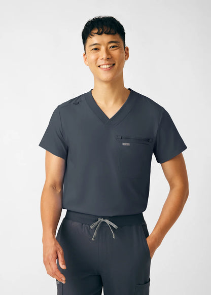 Landau Forward Men's 2-Pocket V-Neck Scrub Top