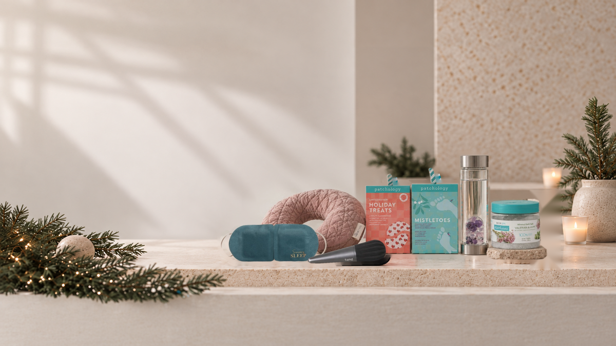 an array of holiday retail items