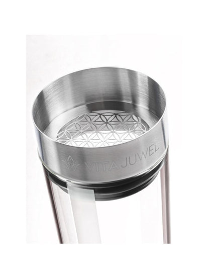 VitaJuwel Sana Premium Crystal Water Carafe, LONGEVITY