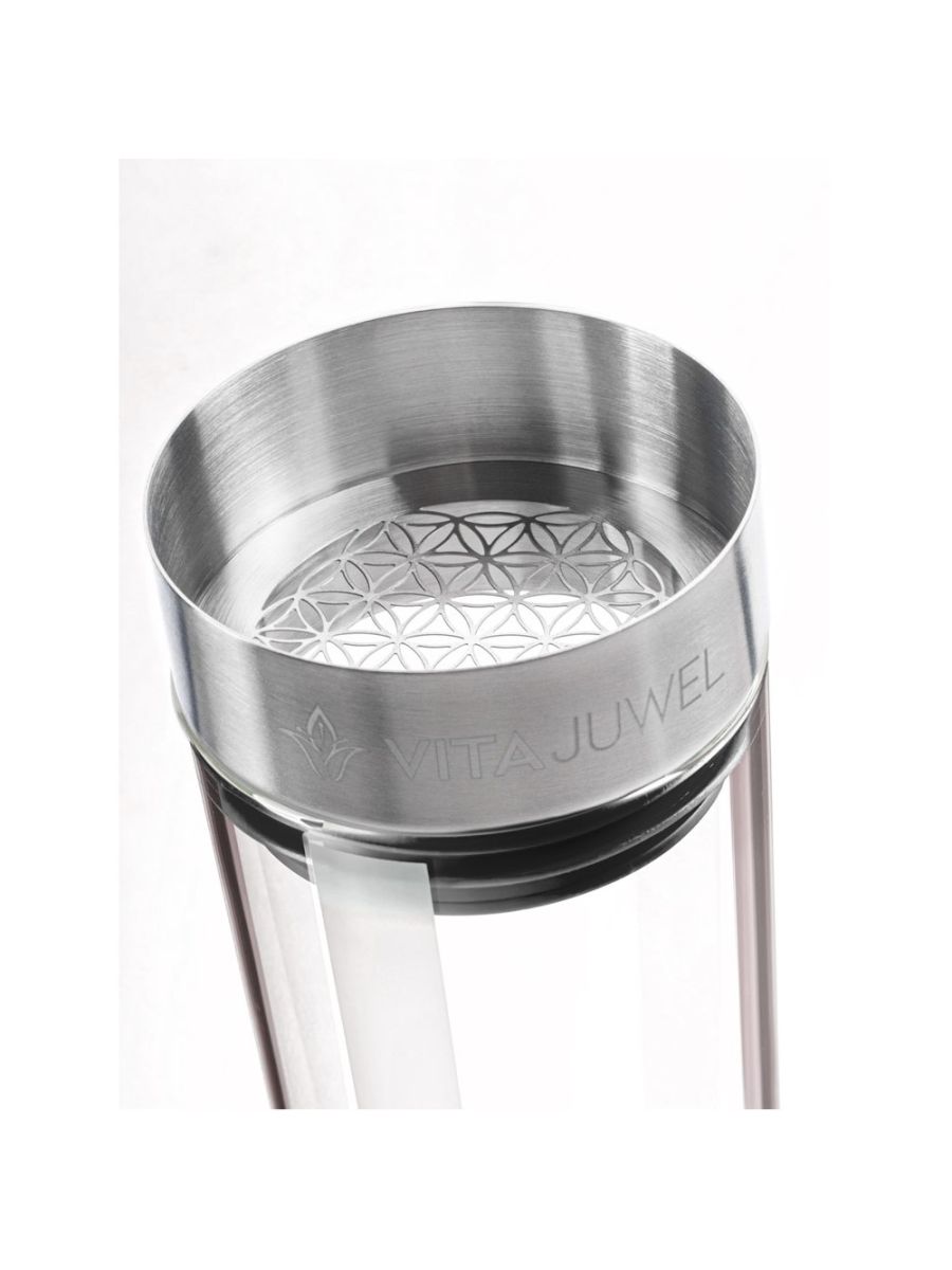 VitaJuwel Sana Premium Crystal Water Carafe, LOVE & DEVOTION