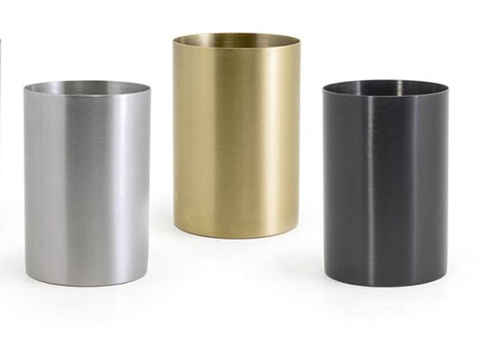 FOH Round Stainless Holder, 10 oz, 6 ct