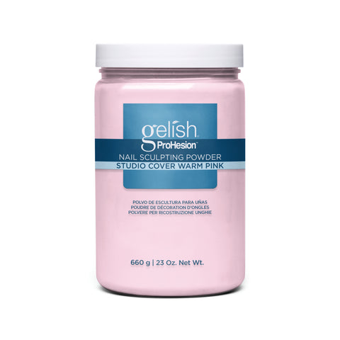 Image of Gelish Prohesion Nail Sculpting Powder, Studio Cover Warm Pink