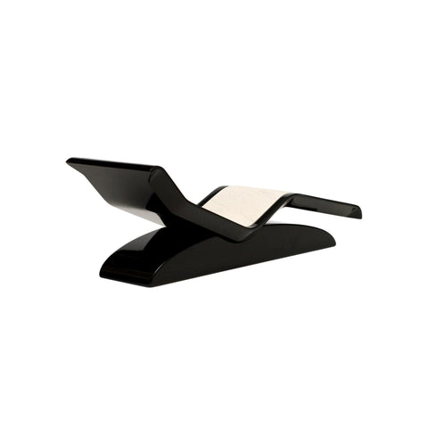 Image of Diva Moderno Infrared Heated Lounger, Ivoire Beige Limestone by Fabio Alemanno