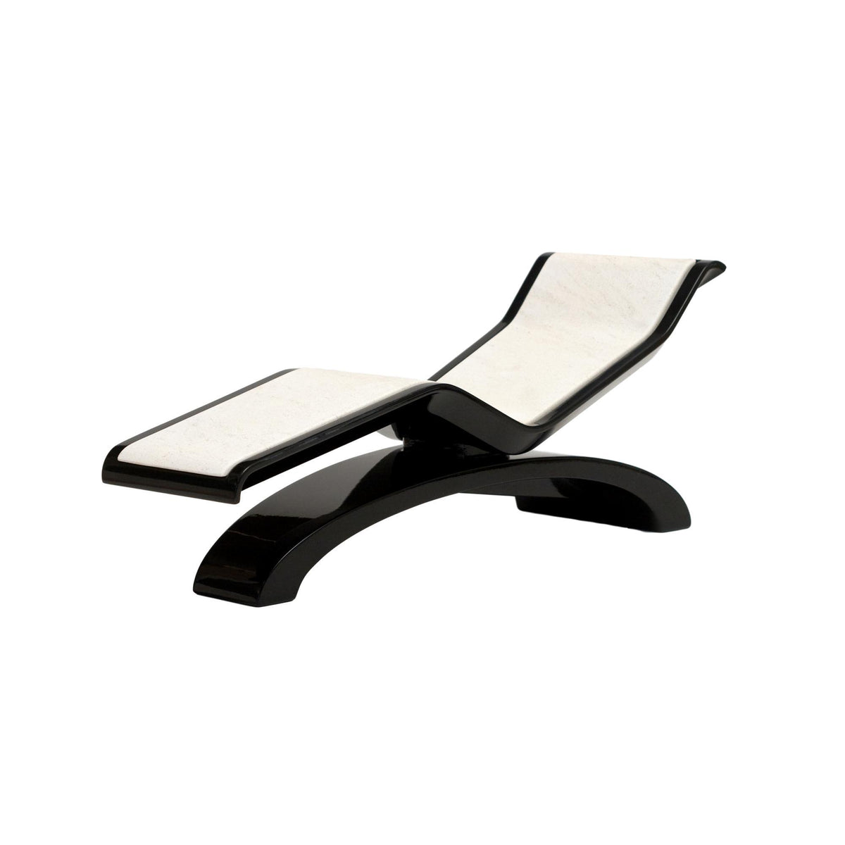 Diva Classico Infrared Heated Lounger, Ivoire Beige Limestone by Fabio Alemanno