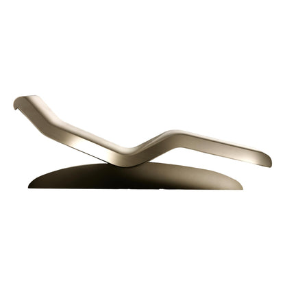 Cleopatra Moderno Infrared Heated Lounger, Ivoire Beige Limestone by Fabio Alemanno