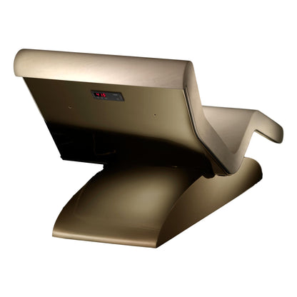 Cleopatra Moderno Infrared Heated Lounger, Ivoire Beige Limestone by Fabio Alemanno