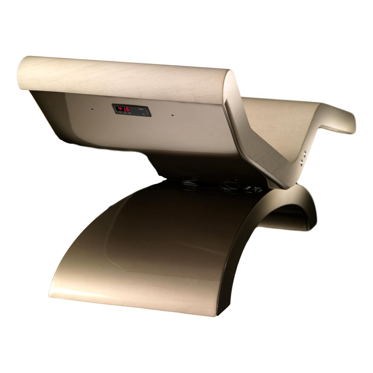 Cleopatra Classico Infrared Heated Lounger, Ivoire Beige Limestone by Fabio Alemanno