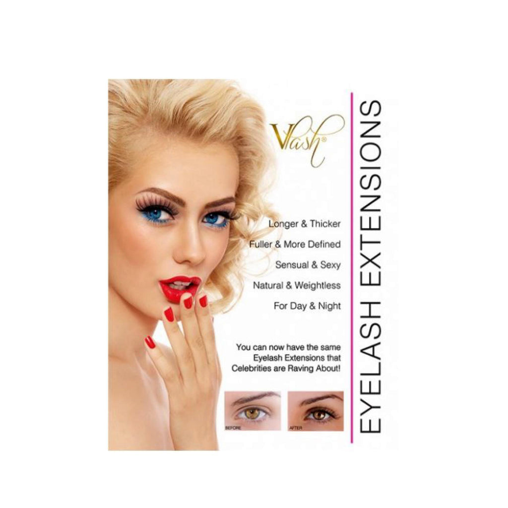 Vlash Large Eyelash Extension Poster