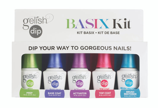 Gelish Dip Basix Kit, 5 pc