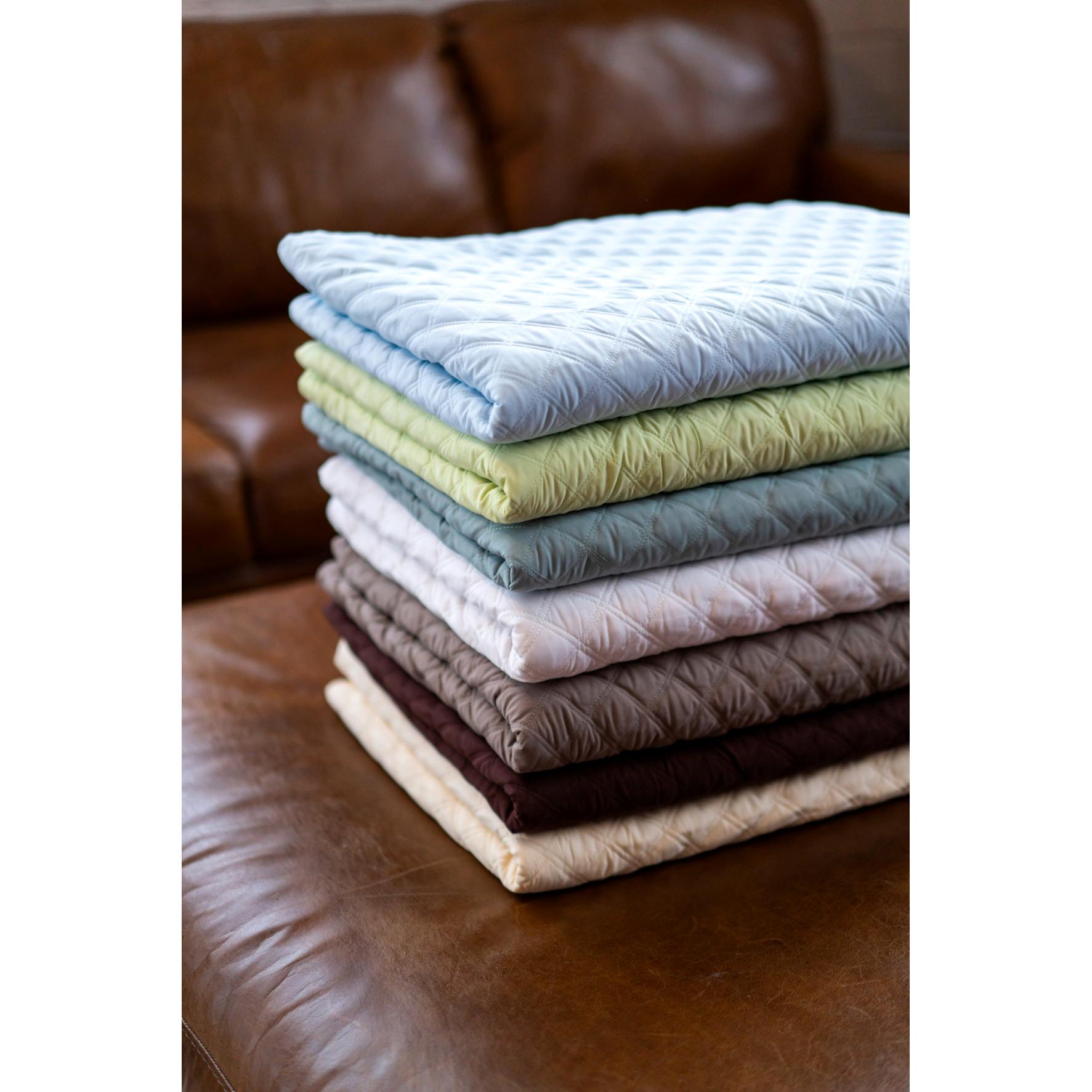 Microfiber quilted blanket sale