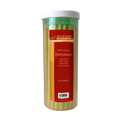 Restore Paraffin Candle Cylinders, 50 ct