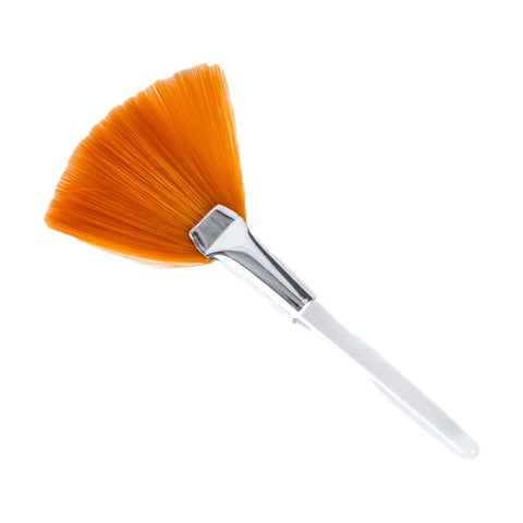 Image of Complete Pro Mini Fan Mask Brush, Acrylic Handle, 2"L, 25 ct
