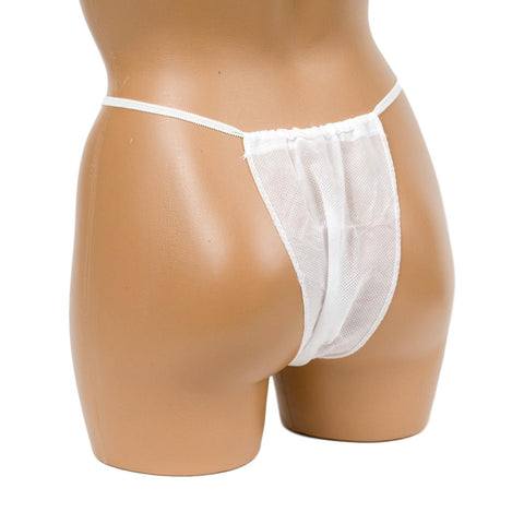 Image of Intrinsics Disposable Bikinis, White, 100 ct