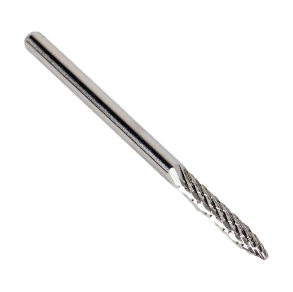 3/32" Medium/Fine Grit Toothpick Carbide Nail Bit, Silver