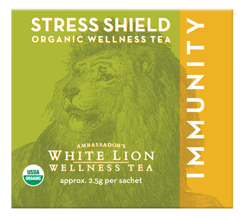 Image of White Lion Immunity (Stress Shield) Tea