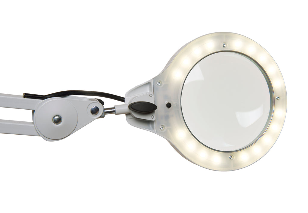 Luxo LFM LED Magnifying Lamp / 5 Diopter / White