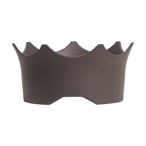 Image of VitaJuwel CrownJuwel Pet Bowl, Slate Grey