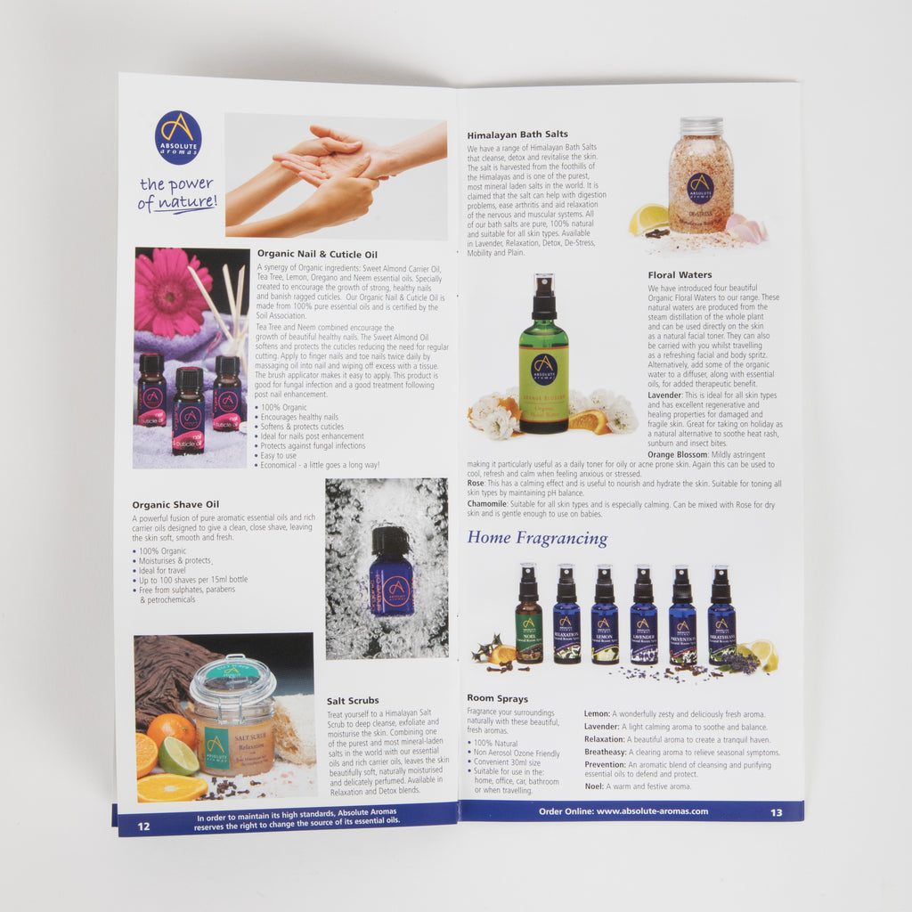 Absolute Aromas Booklet - Quality in Aromatherapy