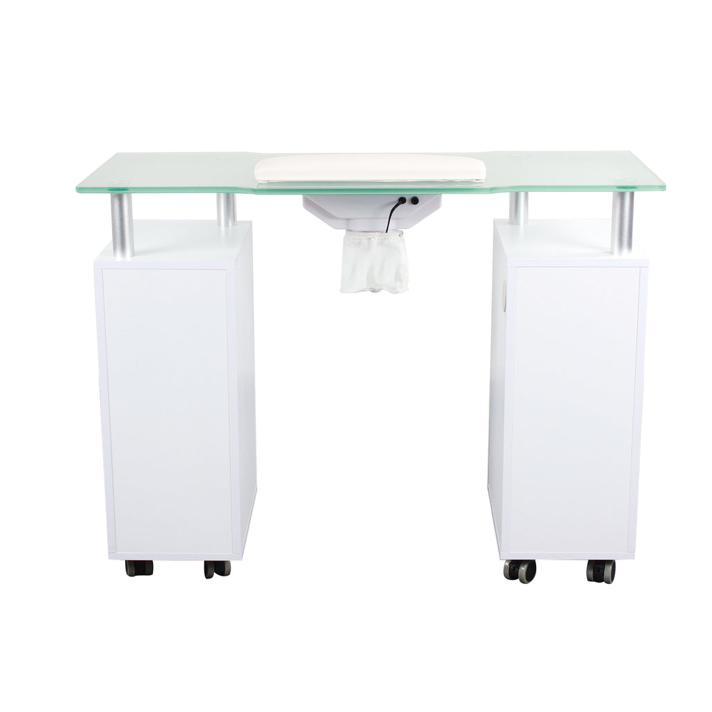 Glasglow Manicure Table, Vented