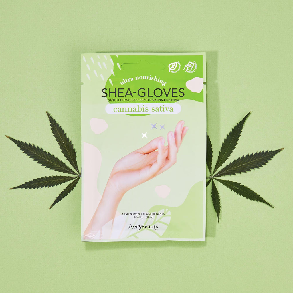 Avry Beauty Shea Butter Gloves, 1 pair