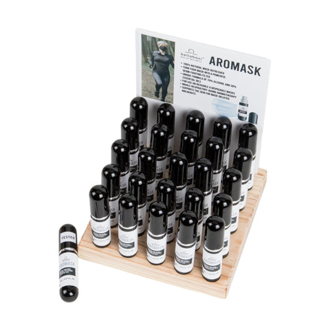 Image of Bellabaci Aromask Aroma Essential Oil Spray, 25 ct Retail Display & Tester