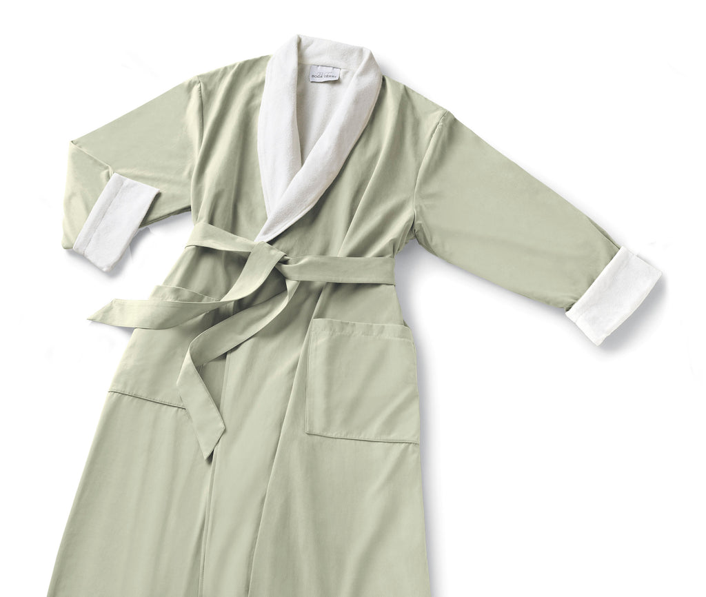 Boca Terry Microfiber Roll Collar Robe