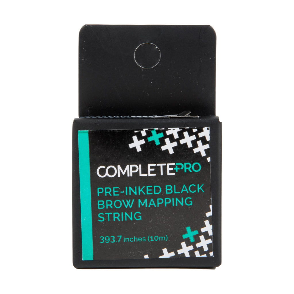 Complete Pro Black Brow Mapping String, Pre-Inked, 393.7"L, 1 ct