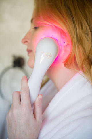 Image of Lux Soniqué LED Sonic Cleanser, Wrinkle Reduction & Acne Treatment by reVive Light Therapy