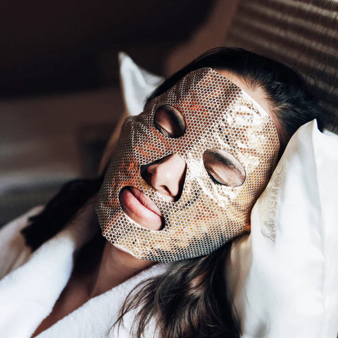 Image of Divine GLOW Self Heating FACE Mask, 3 ct