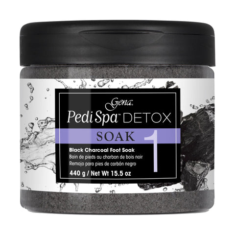 Image of Pedi Spa Detox Black Charcoal Soak, 15.5 oz