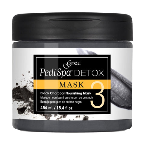 Image of Pedi Spa Detox Black Charcoal Mask, 15.4 oz