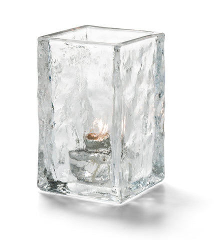 Image of Hollowick Clear Glacier Glass Candle Holders