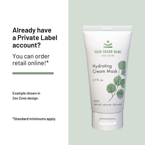 Image of Private Label Hydrating Cream Mask, Retail 2.7 fl oz