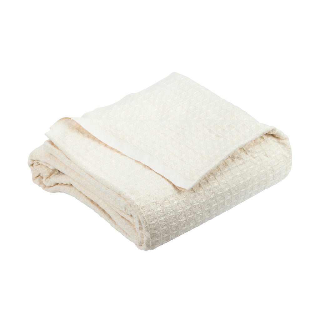 Ralph lauren waffle blanket 2025
