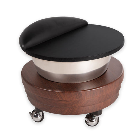 Image of Living Earth Crafts Pedi Roll-Up Pedicure Bowl with Footrest & Lid