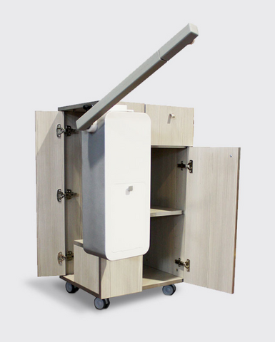 Image of Lemi T-Vapo Trolley with LED Lamp and Steamer
