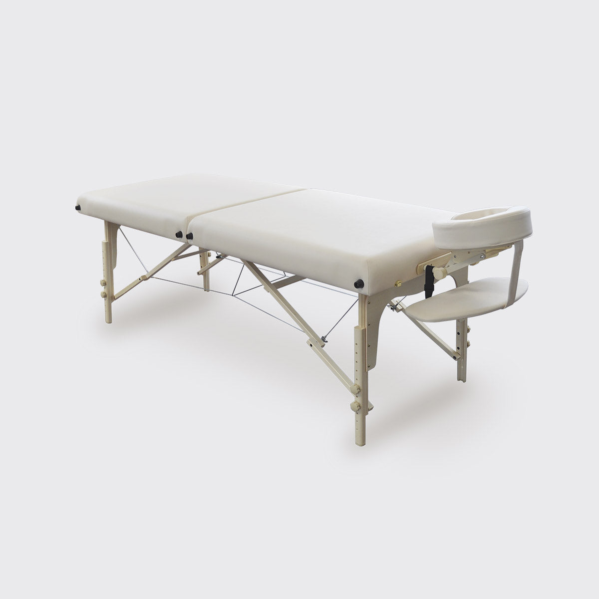Lemi Trabat Portable Massage Table, White Universal Companies
