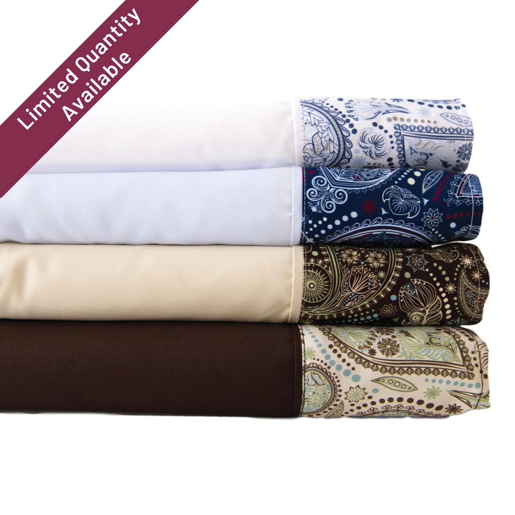 Sposh Pro Flat Sheet, Paisley