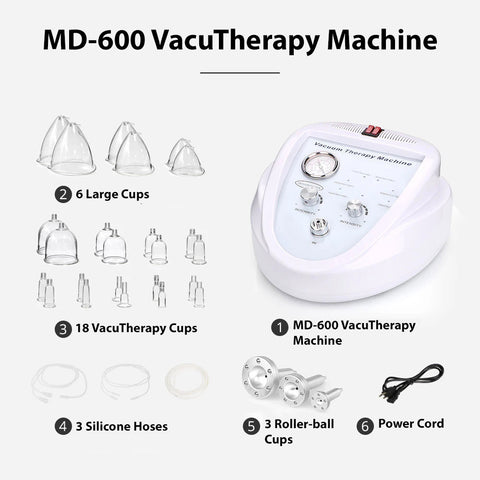 Image of MD-600 MediCupping VacuTherapy Machine w/ Online Course