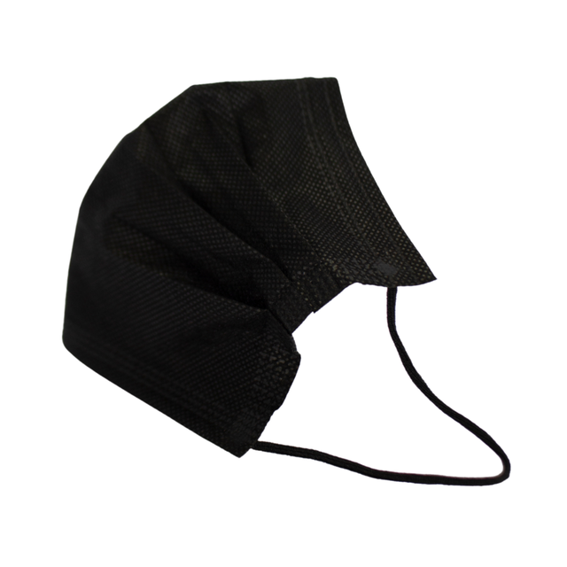 Mask Hitam 3-Ply Disposable Face Mask, Black 50 ct. – Universal Companies
